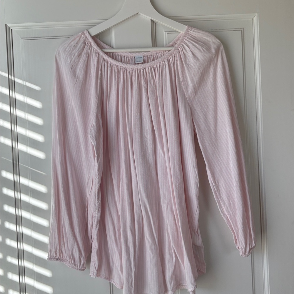 Old Navy Light Pink Women's Blouse Large